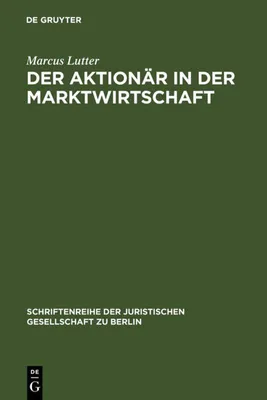 Produktbild von Der Aktionär in der Marktwirtschaft