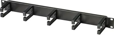 Produktbild von Renkforce RF-4755508 482.6 mm 19 Zoll Netzwerkschrank-Kabelführung Schwarz