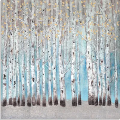 Produktbild von ARTland Glasbild In den Wald I Größe: 20x20 cm