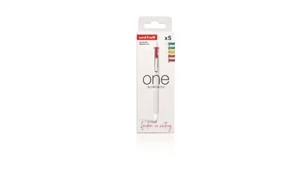 Obrázok produktu pre Uni-Ball Uni One pero 0,7 mm sada neónových 5 kusov