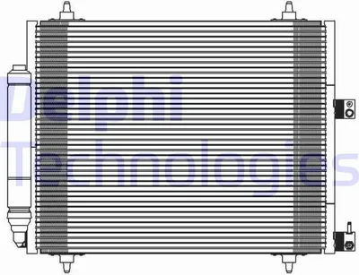 Produktbild von DELPHI TSP0225595 Kondensator Klimaanlage passend für PEUGEOT 807 MPV +Trockner