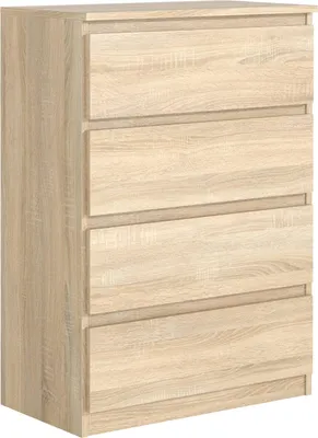 Produktbild von Mobelsta Kommode, Schrank mit Schubladen, Modernes Sideboard, Schubladenschrank, Kommodenschrank, Sonoma 70x39x102 cm