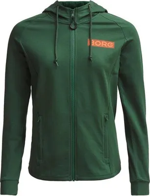 Produktbild von Björn Borg - Damen - Manager-Hoodie - Grün - Gr. 34