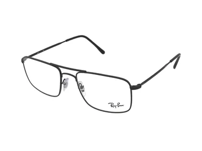 Obrázek produktu pro Ray-Ban RB6434, Dospělý, Uni, Obdélníkový, Černá, Nepolarizovaná skla, Kov