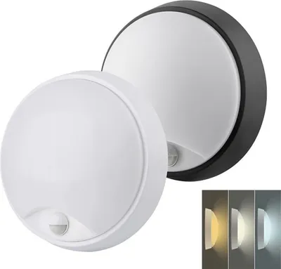 Obrázok produktu pre Stropnica LED IP54 18w 3-6000K CCT okrúhle so senzorom SOLIGHT WO780