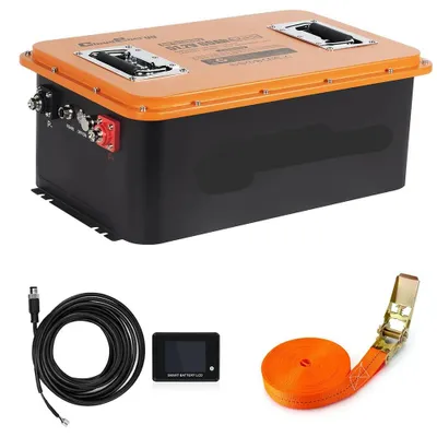 Image de Batterie LiFePO4 48V 60Ah - Batterie pour voiture de golf - Batterie pour véhicule électrique - Batterie lithium - Batterie pour bateau électrique