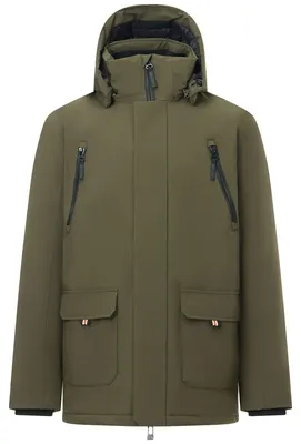 Imagen del producto de Chaqueta para hombre "Marron", aislada e impermeable, modelo RG13659 (talla M), color caqui oscuro