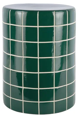 Produktbild von BEISTELLTISCH Retro Tiles High - Grün - 33/33/44 cm