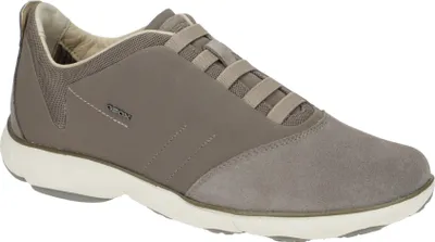 Produktbild von Geox NEBULA Herrenschuhe - bequeme Slipper - Halbschuhe grau Freizeit NEU