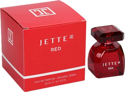 Produktbild von Jette Red Eau de Parfum für Damen mit roten Beeren, Mandarine, Jasmin und Rose 50ml