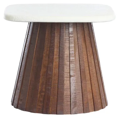 Produktbild von Light & Living - Beistelltisch Okato - Weiß - 45x45x40cm