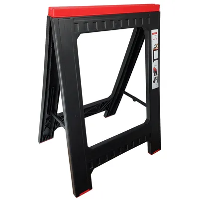Obrázok produktu pre Pracovný kozlík Sklopný kozlík výška Podlahový kozlík Lešenársky kozlík 58 x 41,5 x 77 cm Univerzálne stavebné a dielenské stojany