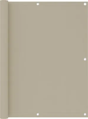 Produktbild von Balkon-Sichtschutz Beige 120x400 cm Oxford-Gewebe