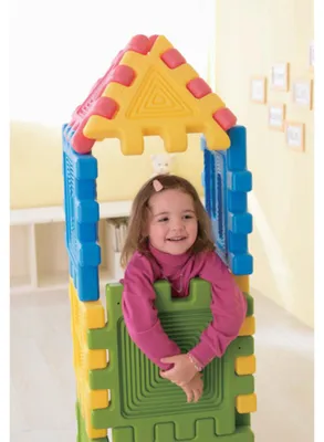 Produktbild von We-Block Kreativ Bauset Bausteine Stecksteine Kindergarten Vorschule