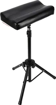 Obrázek produktu pro Opěrka na paži pro tetování, přenosný design, výškově nastavitelná, černá