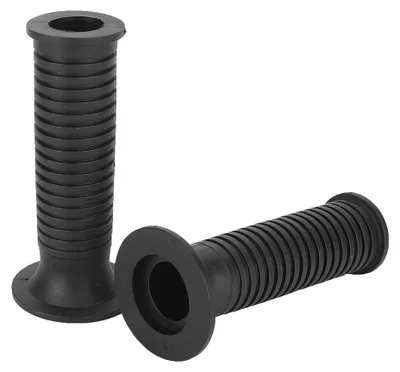 Obrázek produktu pro 1 pár univerzálních černých krytů na řídítka motocyklu, 25/28 mm (1 palec)