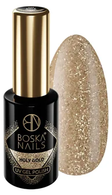 Zdjęcie produktu dla Lakier Hybrydowy Special Time Holy Gold no 445 Boska Nails 6 ml