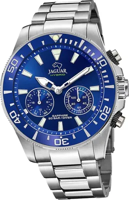 Produktbild von Jaguar Edelstahl Herren Uhr Multifunktion Sport Elegant silber Connected D2UJ888/1