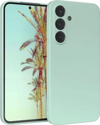 Produktbild von EAZY CASE - TPU Hülle für Samsung Galaxy S25 FE, TPU Case stoßfeste Handyhülle, weiches Cover mit Kameraschutz, Silikonhülle in Grün
