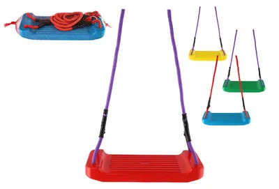 Obrázok produktu pre Hojdačka/hojdacie doska z plastu, 43 x 17 cm, nosnosť 25 kg, 4 farby v sieti