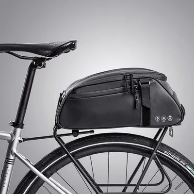 Image de Sacoche de vélo imperméable de 8 litres avec bandoulière