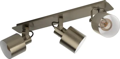 Immagine prodotto di Eglo 43819 SOUTHERY E27 tripla plafoniera 700x110mm bianco crema-oro