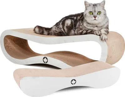 Produktbild von CanadianCat Set Orbit & Satellite, Katzenkratzbett, Freistehend, Grau, Karton, Karton, 840 mm