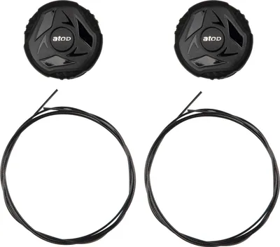 Produktbild von Force Atop A-A41 2 Spannräder inklusive 2 Kabel schwarz 94092