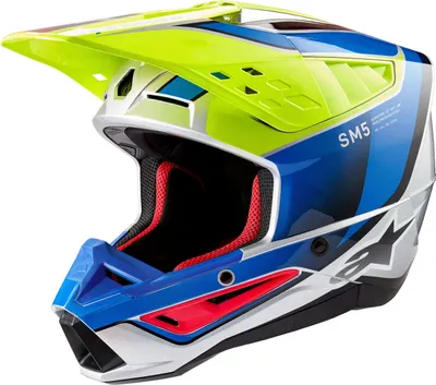 Immagine prodotto di Alpinestars Casco Motocross Sm5 Sail giallo/ Taglia: L