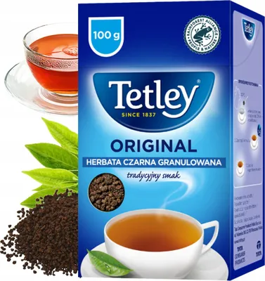 Zdjęcie produktu dla Herbata Tetley Classic Czarna Granulowana 100g