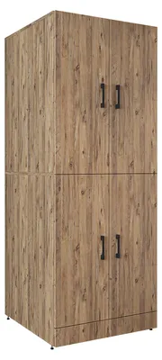 Produktbild von Roomart DORA-I Waschmaschinenschrank 70 cm breit, Eiche