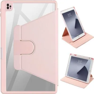 Produktbild von Tasche für iPad Air4 11" Pink Schwenkbare Tasche mit Stylus-Halter