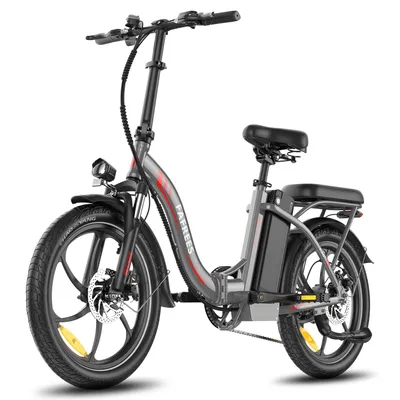 Produktbild von E-Bike 160 - 195 cm 20" Rostfreie Aluminiumlegierung 36 V 20 Ah 720 Wh bis zu 110 - 150 km Wasserdicht IP54 Shimano 7 Gang, Grau