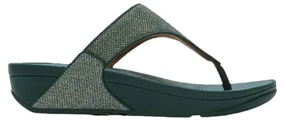 Productafbeelding van FitFlop - "Lulu Shimmerglitz" sandalen voor dames, teenslippers HD268 (maat 38 EU) (diepzeeblauw)