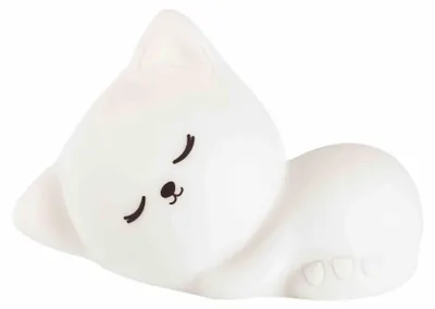 Image de Veilleuse Chaton Stella Tiny - TU - Blanc | par Little L