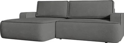 Produktbild von MIRJAN24 Ecksofa Mono, Wohnzimmmer L-Form mit Schlaffunktion und Bettkasten (Farbe: Velo 635, Seite: Links)