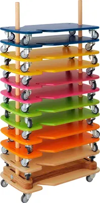 Produktbild von Pedalo Rollbretter-Set "Safety" Color