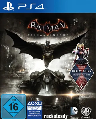 Produktbild von Batman Arkham Knight Day One Edition inkl.. Harley Quinn DLC - PS4