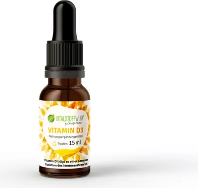 Immagine prodotto di Vitamina D3 liquida 1.000 U.I., 15 ml