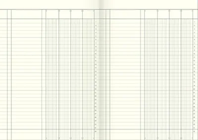 Immagine prodotto di 5X König & Ebhardt 8612041 Spaltenbuch A4 4Spalten 40Bl