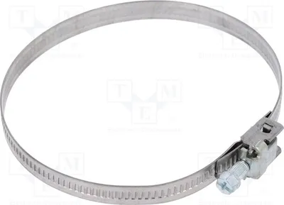Immagine prodotto di 1 fascetta stringitubo: 25÷100 mm, larghezza: 9 mm, acciaio AISI 430, modello EF2100. Fascette stringitubo