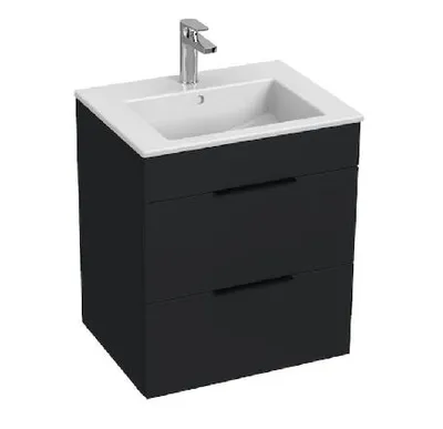 Obrázok produktu pre Jika Cube - Skrinka s umývadlom 55x43x61 cm, matný antracit H4536121763521