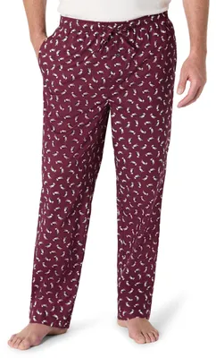Productafbeelding van Helper Bees B09SZCBHY7, Broek, Bourgondië, Wit, Volwassenen, Mannen, M, Nachtkleding