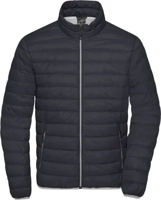 Produktbild von Leichte Daunenjacke im klassischen Design graphite/silver, Gr. XXL