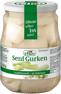 Produktbild von efko Senfgurken 720ml