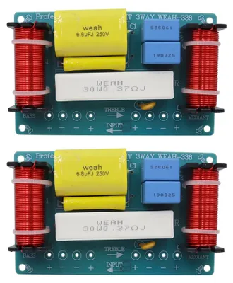 2-teiliges Crossover-Filter-Set, 3-Wege-Frequenzweiche für Lautsprecher