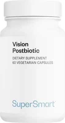 Image de SuperSmart Vision Postbiotic Dietary Supplement - 60 Gél. Vég.