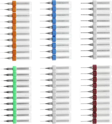Produktbild von Set mit 10 Mikrobohrer (1.10 mm)