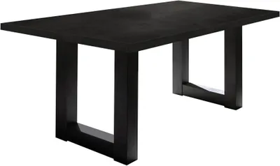 Produktbild von Esszimmertisch Eila 8 180 x 90 x 75 Esstisch Schwarzstahl 13383-180