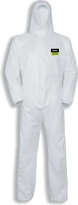 Produktbild von uvex Einweg-Schutzanzug 5/6 classic weiß M